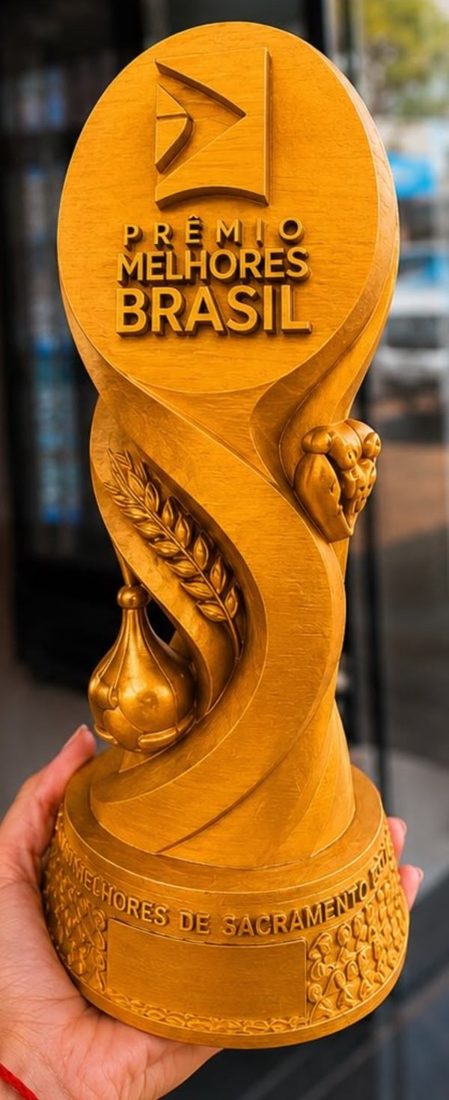 Troféu do Prêmio Melhores Brasil